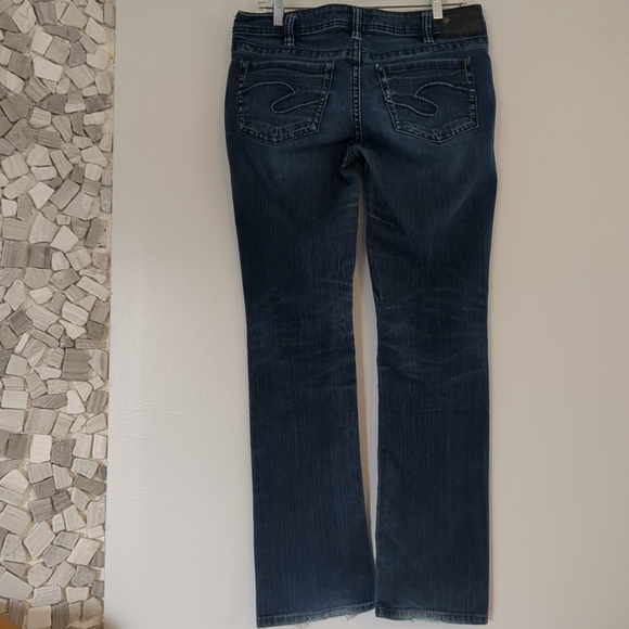 Silver Jeans Women's 32x30 Aiko Baby Boot Denim Casual - Picture 2 of 12